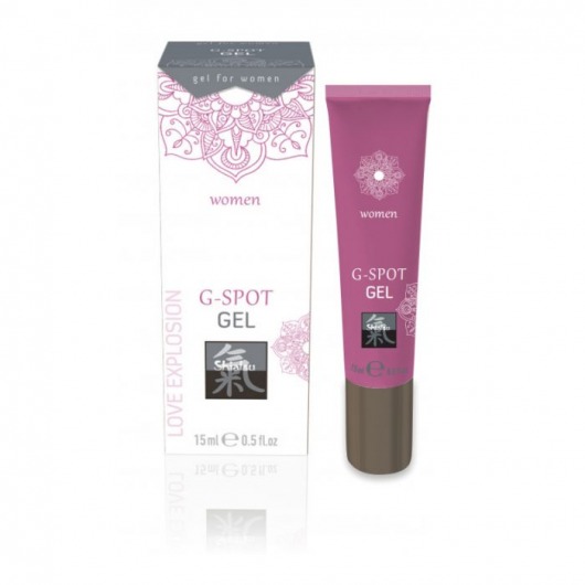 Возбуждающий интимный гель G-SPOT GEL - 15 мл. - Shiatsu - купить с доставкой в Нижнем Тагиле