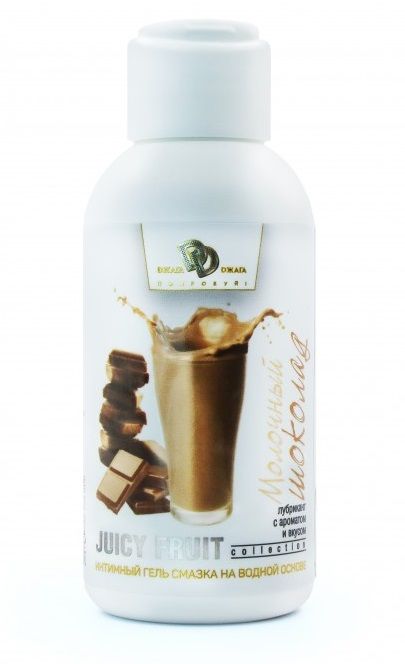 Интимный гель-смазка JUICY FRUIT с ароматом молочного шоколада - 100 мл. - БиоМед - купить с доставкой в Нижнем Тагиле