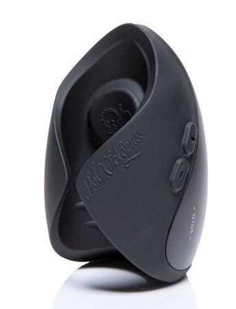 Черный инновационный мужской вибратор PULSE SOLO ESSENTIAL - Hot Octopuss - в Нижнем Тагиле купить с доставкой