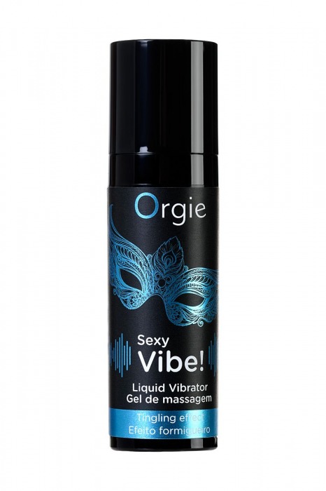 Гель для массажа ORGIE Sexy Vibe Liquid Vibrator с эффектом вибрации - 15 мл. - ORGIE - купить с доставкой в Нижнем Тагиле