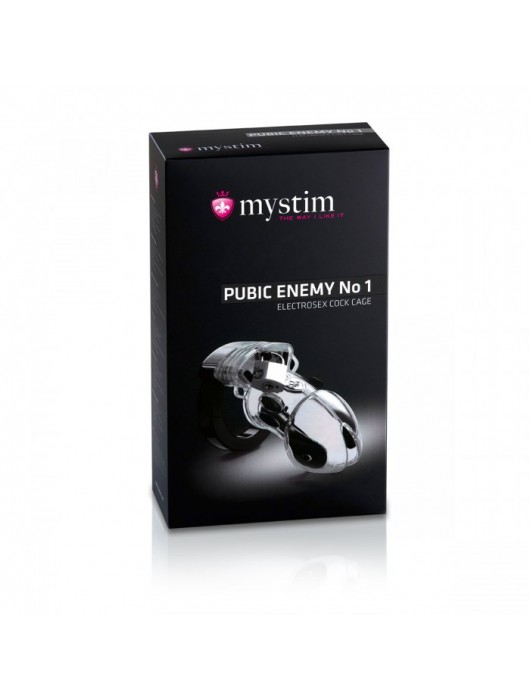 Пояс верности с электростимуляцией Pubic Enemy №1 - MyStim - купить с доставкой в Нижнем Тагиле