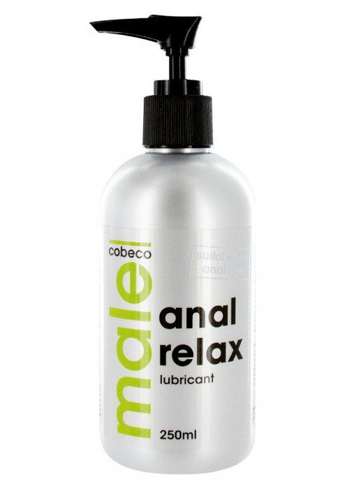 Анальный лубрикант MALE Cobeco Anal Relax Lubricant - 250 мл. - Cobeco - купить с доставкой в Нижнем Тагиле