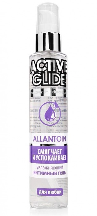 Увлажняющий интимный гель Active Glide Allantoin - 100 гр. - Биоритм - купить с доставкой в Нижнем Тагиле