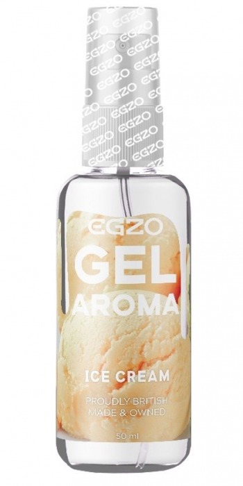 Интимный лубрикант EGZO AROMA с ароматом мороженого - 50 мл. - EGZO - купить с доставкой в Нижнем Тагиле