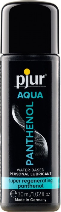 Лубрикант на водной основе с пантенолом pjur AQUA Panthenol - 30 мл. - Pjur - купить с доставкой в Нижнем Тагиле