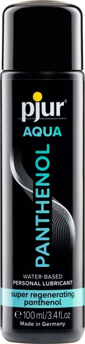 Лубрикант на водной основе с пантенолом pjur AQUA Panthenol - 100 мл. - Pjur - купить с доставкой в Нижнем Тагиле