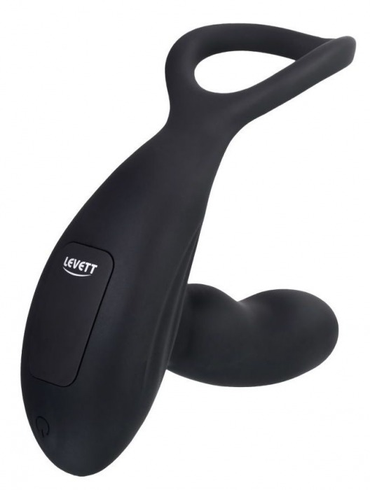 Черный стимулятор простаты Maud с вибрацией - Levett - в Нижнем Тагиле купить с доставкой