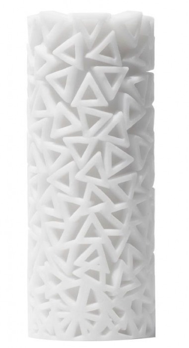 Белый 3D мастурбатор PILE - Tenga - в Нижнем Тагиле купить с доставкой