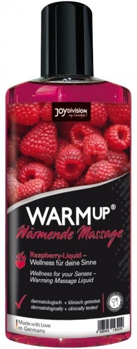 Массажное масло с ароматом малины WARMup Raspberry - 150 мл. - Joy Division - купить с доставкой в Нижнем Тагиле
