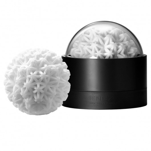 Белый мастурбатор Tenga Geo Coral - Tenga - в Нижнем Тагиле купить с доставкой