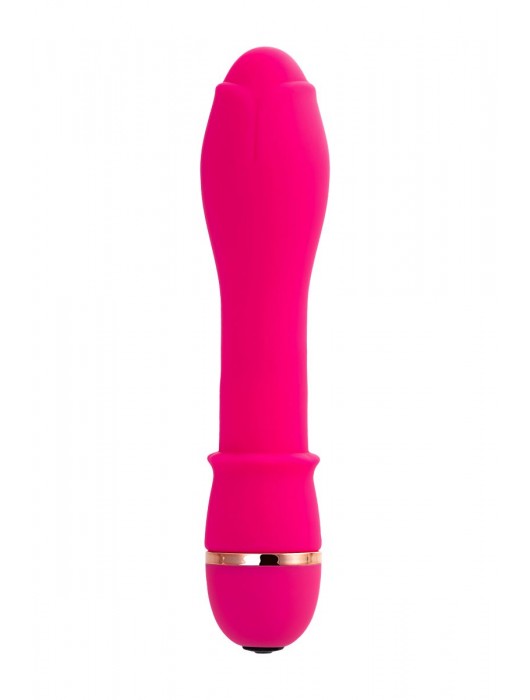 Ярко-розовый вибратор TOYFA March - 16,6 см. - A-toys