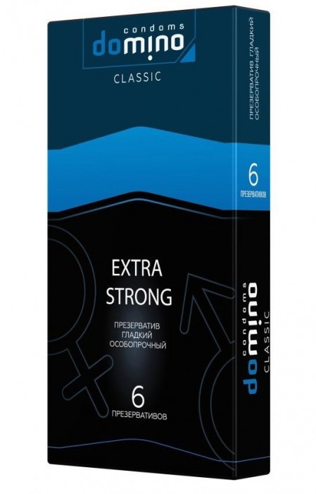 Суперпрочные презервативы DOMINO Extra Strong - 6 шт. - Domino - купить с доставкой в Нижнем Тагиле