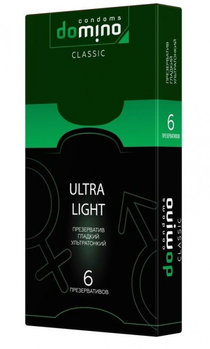 Супертонкие презервативы DOMINO Ultra Light - 6 шт. - Domino - купить с доставкой в Нижнем Тагиле