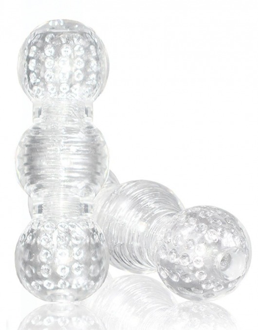 Прозрачный фигурный мастурбатор Master Stroker - Blush Novelties - в Нижнем Тагиле купить с доставкой