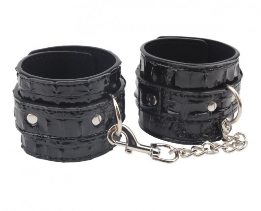Черные наручники Surrender Wrist Restraints - Chisa - купить с доставкой в Нижнем Тагиле