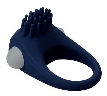 Синее эрекционное виброкольцо STIMU RING - Dream Toys - в Нижнем Тагиле купить с доставкой