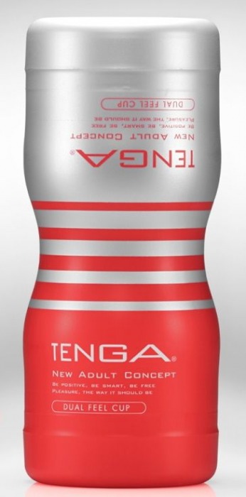 Мастурбатор TENGA Dual Sensation Cup - Tenga - в Нижнем Тагиле купить с доставкой