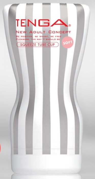 Мастурбатор TENGA Squeeze Tube Cup Soft - Tenga - в Нижнем Тагиле купить с доставкой