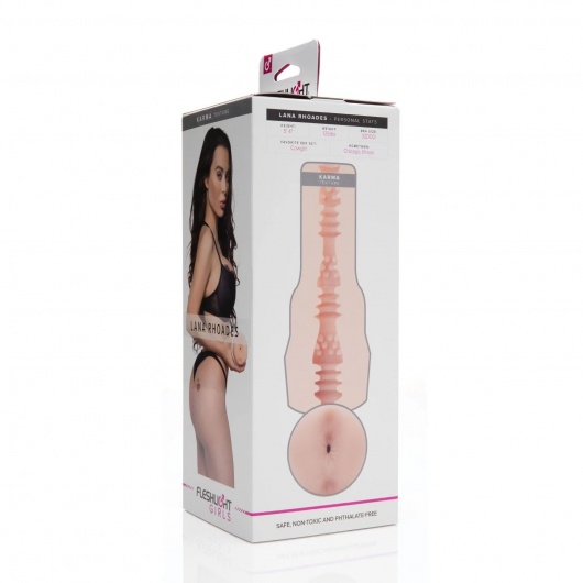 Мастурбатор-анус Fleshlight Girls - Lana Rhoades Karma - Fleshlight - в Нижнем Тагиле купить с доставкой