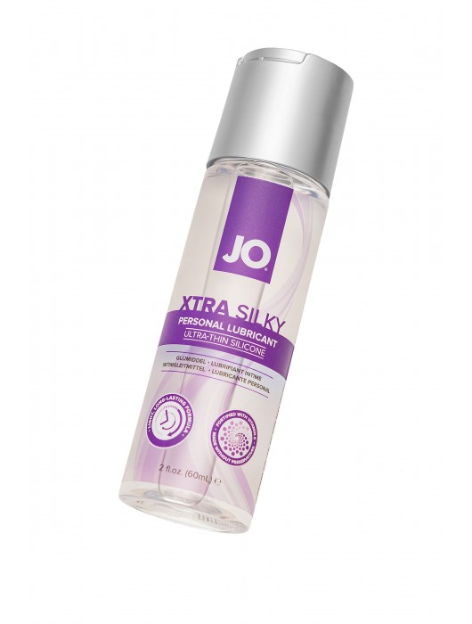 Лубрикант на силиконовой основе JO Xtra Silky - 60 мл. - System JO - купить с доставкой в Нижнем Тагиле