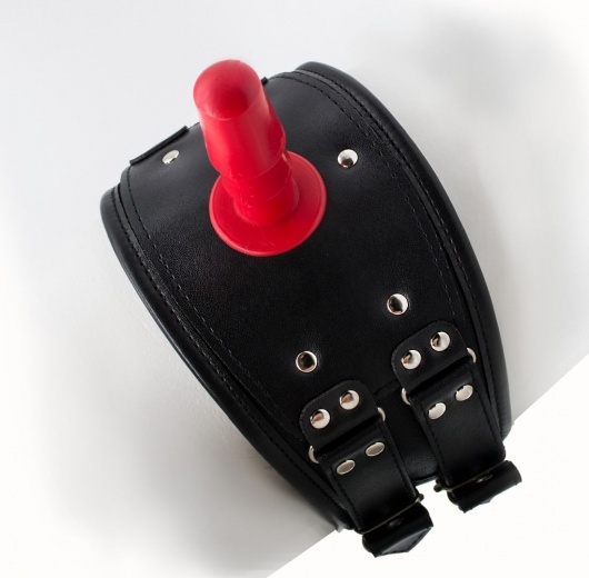 Черный пояс на бедро  Люкс  с телесной насадкой - LOVETOY (А-Полимер) - купить с доставкой в Нижнем Тагиле