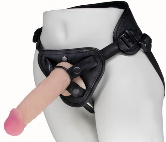 Пояс харнесс BEST UNI strap с 2 сменными насадками - 18,5 и 16 см. - LOVETOY (А-Полимер) - купить с доставкой в Нижнем Тагиле