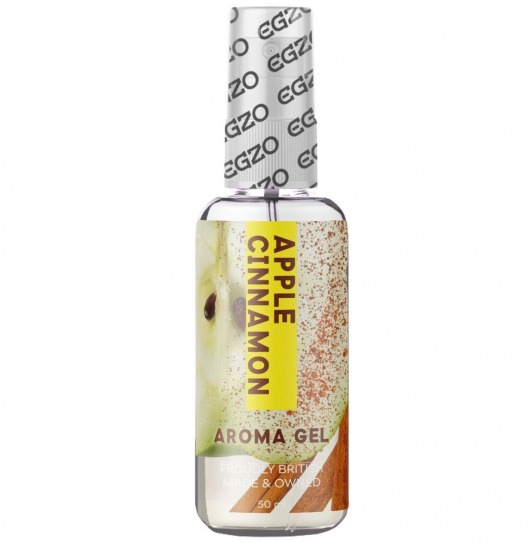 Интимный лубрикант EGZO AROMA с ароматом яблока и корицы - 50 мл. - EGZO - купить с доставкой в Нижнем Тагиле