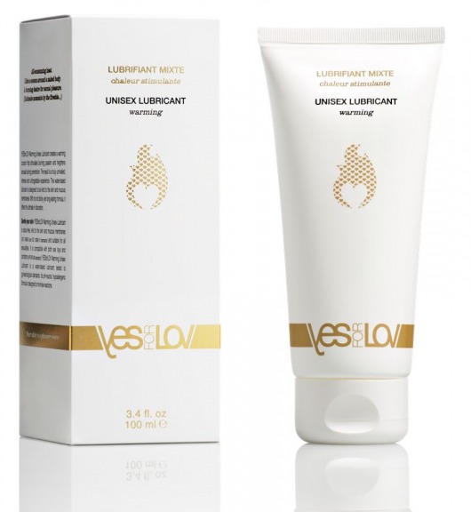 Лубрикант на водной основе с согревающим эффектом Warming Unisex Lubricant - 100 мл. - YESforLOV - купить с доставкой в Нижнем Тагиле