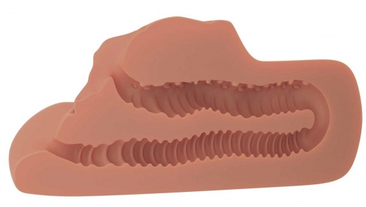 Кофейный мастурбатор Perfect Pussy Double Stroker - Pipedream - в Нижнем Тагиле купить с доставкой