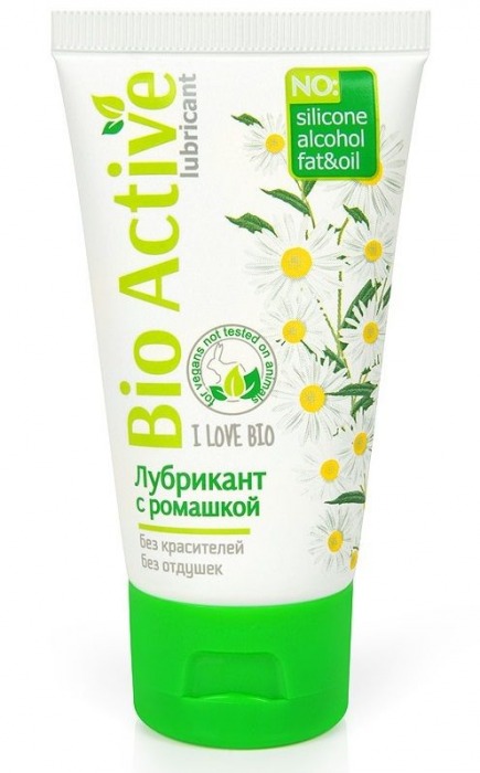 Гель-лубрикант на водной основе Bio Active - 50 гр. - Биоритм - купить с доставкой в Нижнем Тагиле