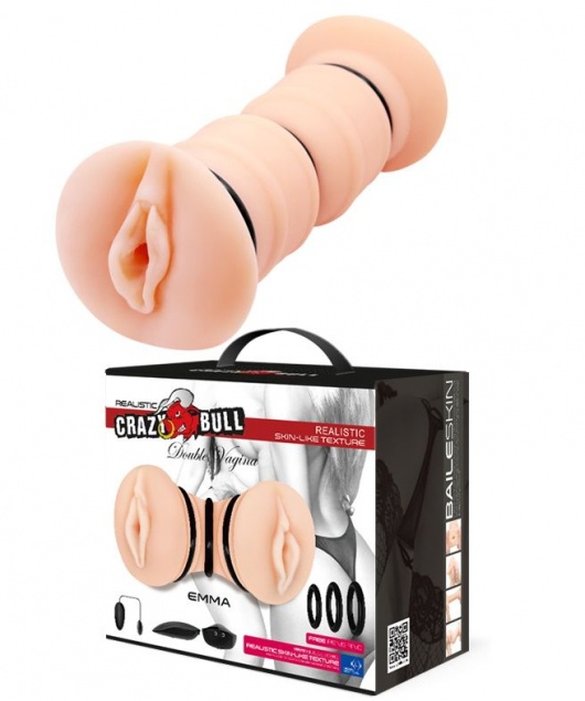 Телесный вибромастурбатор-вагина Michelle - Baile - в Нижнем Тагиле купить с доставкой