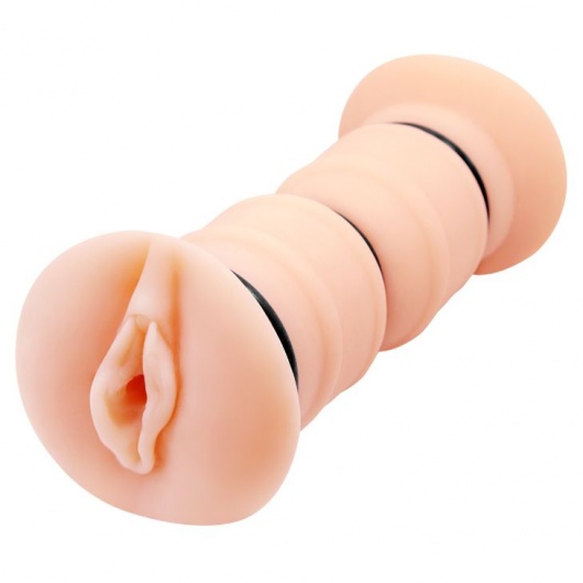 Телесный вибромастурбатор-вагина Michelle - Baile - в Нижнем Тагиле купить с доставкой