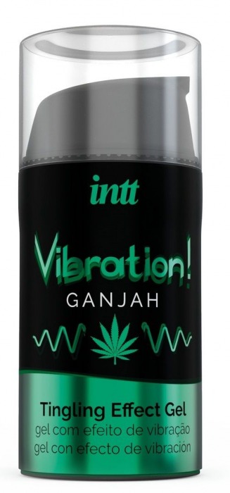Жидкий интимный гель с эффектом вибрации Vibration! Ganjah - 15 мл. - INTT - купить с доставкой в Нижнем Тагиле