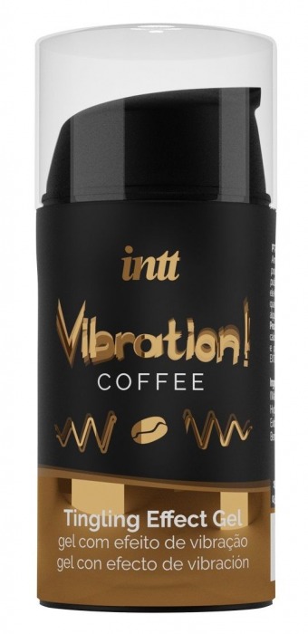 Жидкий интимный гель с эффектом вибрации Vibration! Coffee - 15 мл. - INTT - купить с доставкой в Нижнем Тагиле