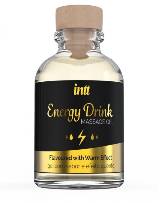 Массажный гель с согревающим эффектом Energy Drink - 30 мл. - INTT - купить с доставкой в Нижнем Тагиле