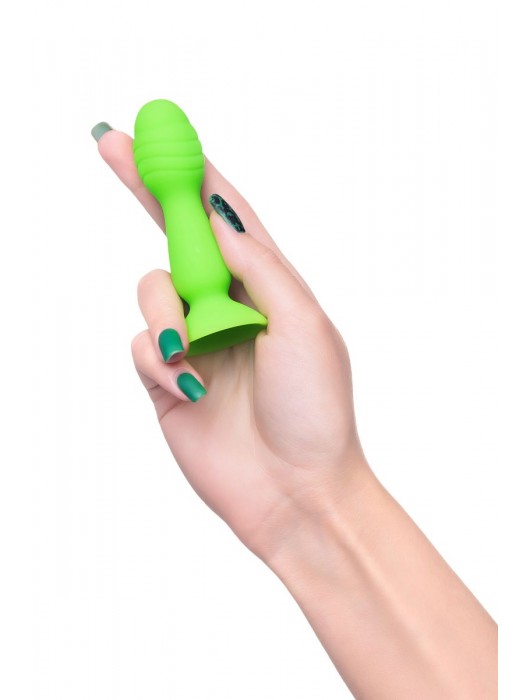 Зеленая анальная втулка Terg - 10 см. - A-toys