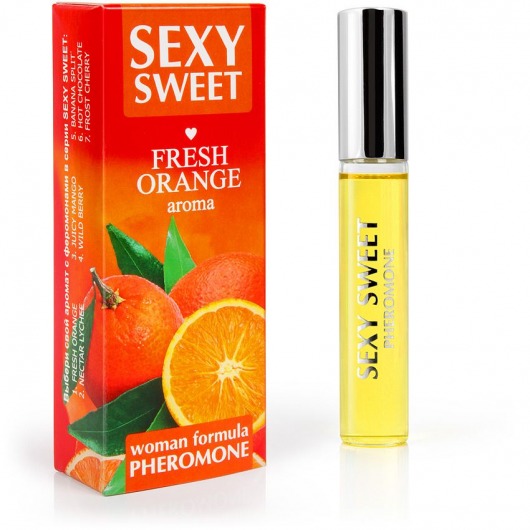 Парфюм для тела с феромонами Sexy Sweet с ароматом апельсина - 10 мл. -  - Магазин феромонов в Нижнем Тагиле