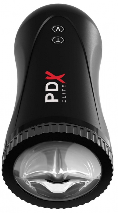 Черный автоматический мастурбатор-ротик Moto Stroker - Pipedream - в Нижнем Тагиле купить с доставкой