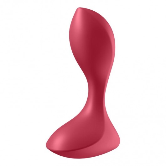 Красный вибромассажёр простаты Satisfyer Backdoor Lover - 14 см. - Satisfyer - в Нижнем Тагиле купить с доставкой
