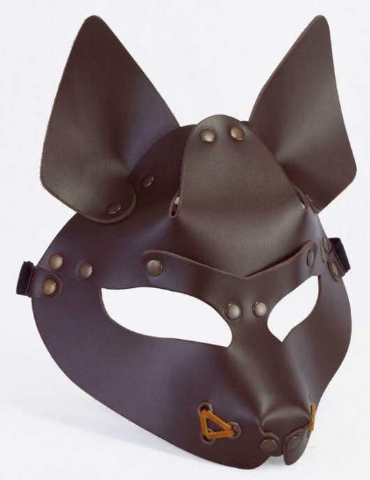Коричневая маска Wolf - Sitabella - купить с доставкой в Нижнем Тагиле