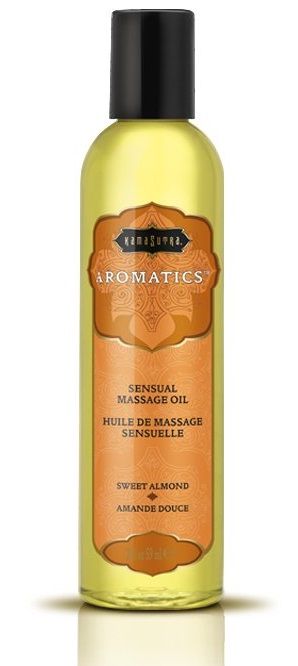 Массажное масло с миндальным ароматом Sweet Almond - 59 мл. - Kama Sutra - купить с доставкой в Нижнем Тагиле