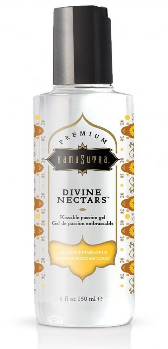 Гель-лубрикант на водной основе Divine Nectars Vanilla с ароматом ванили - 150 мл. - Kama Sutra - купить с доставкой в Нижнем Тагиле