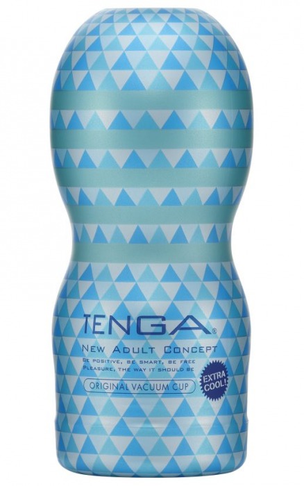 Мастурбатор с охлаждающей смазкой TENGA Original Vacuum Cup Extra Cool - Tenga - в Нижнем Тагиле купить с доставкой
