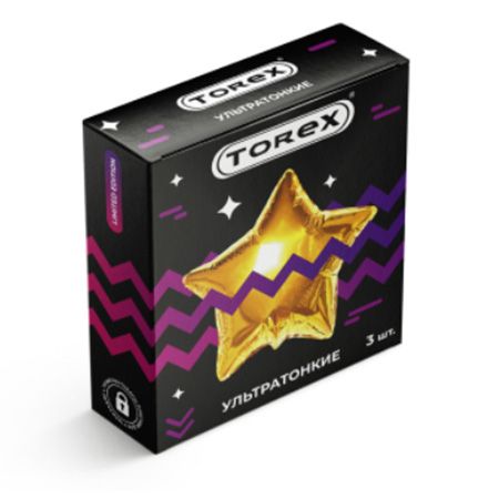 Презервативы Torex Party  Ультратонкие  - 3 шт. - Torex - купить с доставкой в Нижнем Тагиле