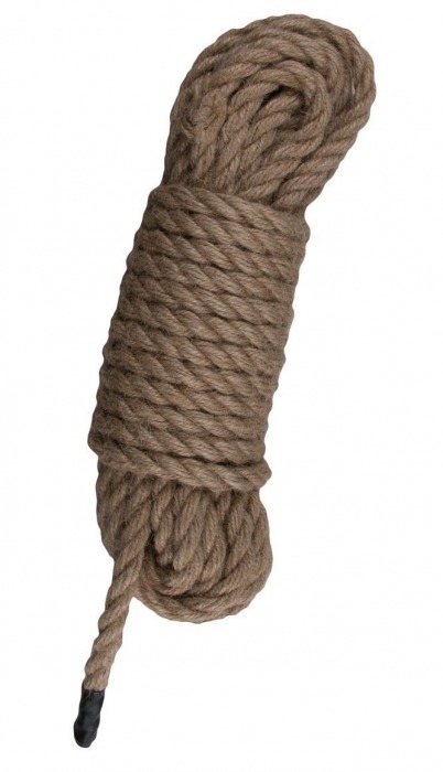 Пеньковая веревка для связывания Hemp Rope - 5 м. - Easy toys - купить с доставкой в Нижнем Тагиле