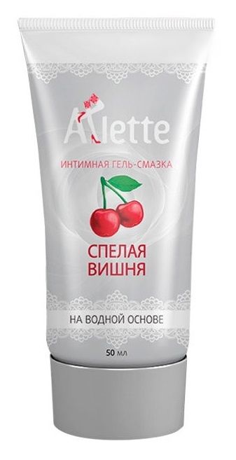Интимная гель-смазка на водной основе Arlette  Спелая вишня  - 50 мл. - Arlette - купить с доставкой в Нижнем Тагиле