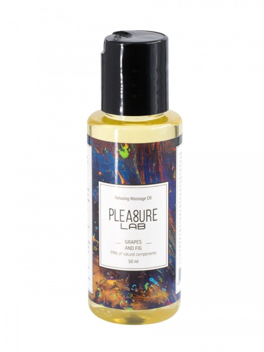 Массажное масло Pleasure Lab Relaxing с ароматом винограда и инжира - 50 мл. - Pleasure Lab - купить с доставкой в Нижнем Тагиле