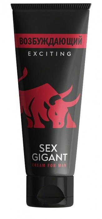 Возбуждающий крем для мужчин Sex Gigant - 80 мл. - Миагра - купить с доставкой в Нижнем Тагиле