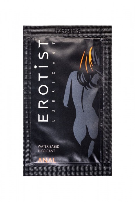 Пробник лубриканта на водной основе Erotist Anal - 4 мл. - Erotist Lubricants - купить с доставкой в Нижнем Тагиле