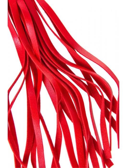 Красно-черный флоггер Anonymo - 28 см. - ToyFa - купить с доставкой в Нижнем Тагиле